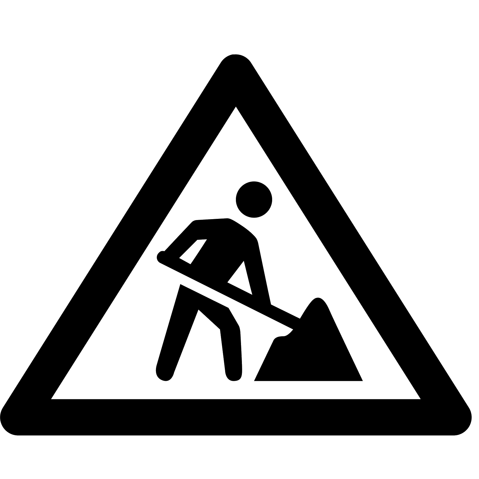 person with shovel digging a pile
